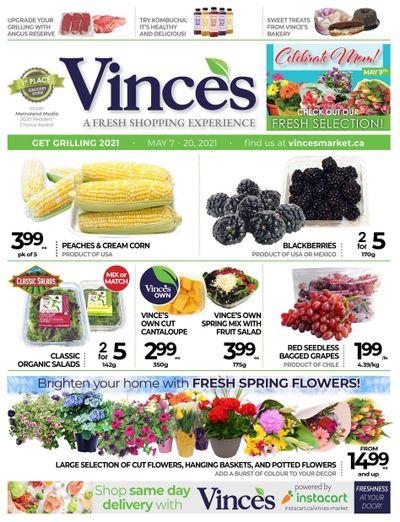 Vince's Market Flyer May 7 to 20