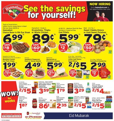 Hannaford (NY) Weekly Ad Flyer May 9 to May 15