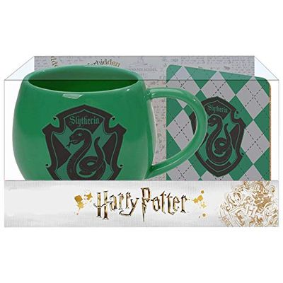 Our Name is Mud 6003593 Ohrpt Mug W Coaster Green CRES Mug, Multi