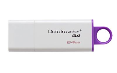 Kingston 64GB USB 3.0 DataTraveler I G4 Canada Retail, Violet (DTIG4/64GB)