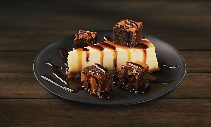 Chocolate Brownie Cheesecake at Swiss Chalet Chocolate Brownie Cheesecake at Swiss Chalet