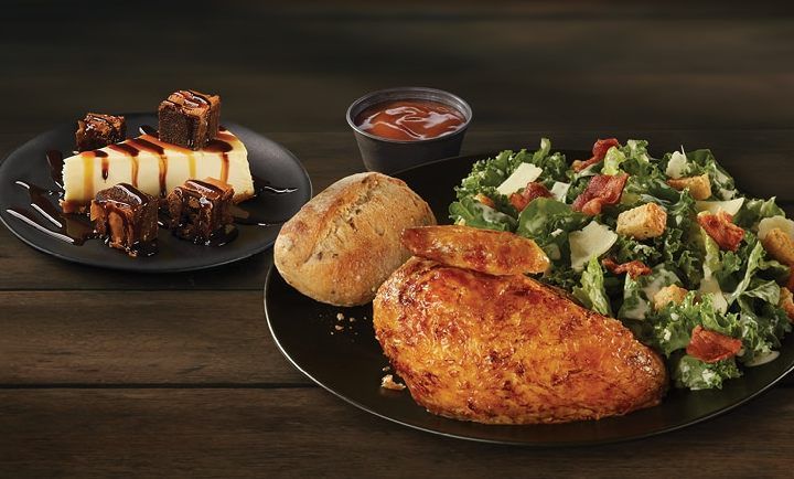 Quarter Chicken White Dinner & Cheesecake at Swiss Chalet