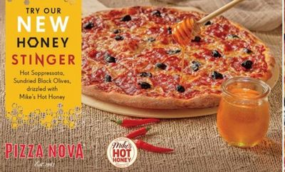 Honey Stinger Pizza at Pizza Nova
