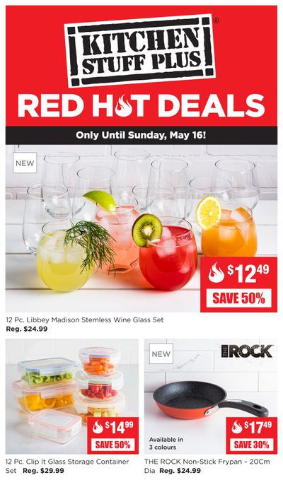 Kitchen Stuff Plus Red Hot Deals Flyer May 10 to 16