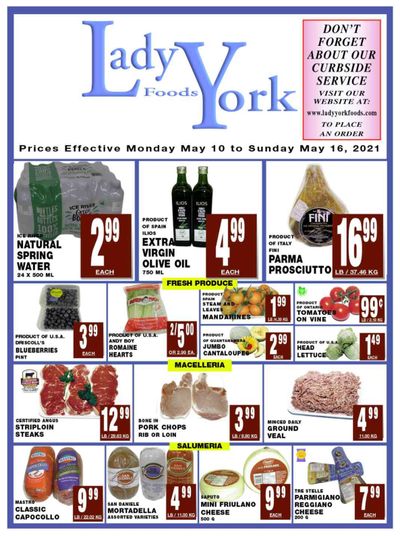 Lady York Foods Flyer May 10 to 16