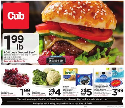 Cub Foods (MN) Weekly Ad Flyer May 9 to May 15