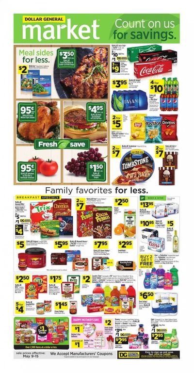 Dollar General (GA) Weekly Ad Flyer May 9 to May 15