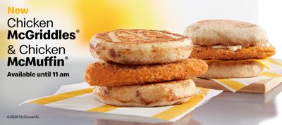 McDonald’s Canada NEW Chicken McGriddles & Chicken McMuffin