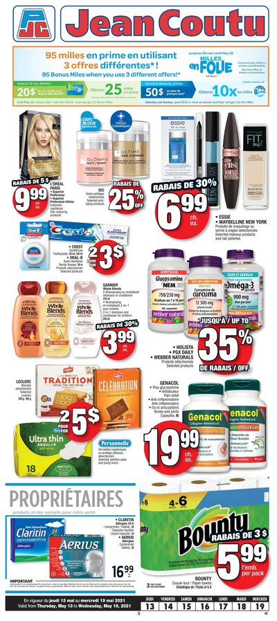Jean Coutu (QC) Flyer May 13 to 19