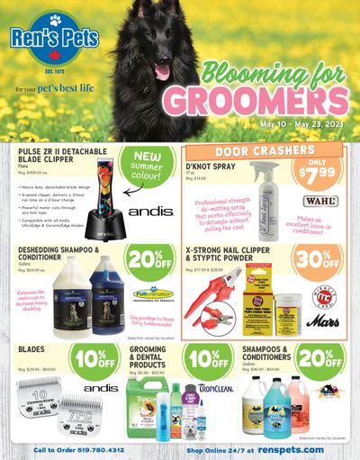 Ren's Pets Depot Flyer May 10 to 23