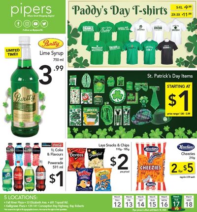 Pipers Superstore Flyer March 12 to 18