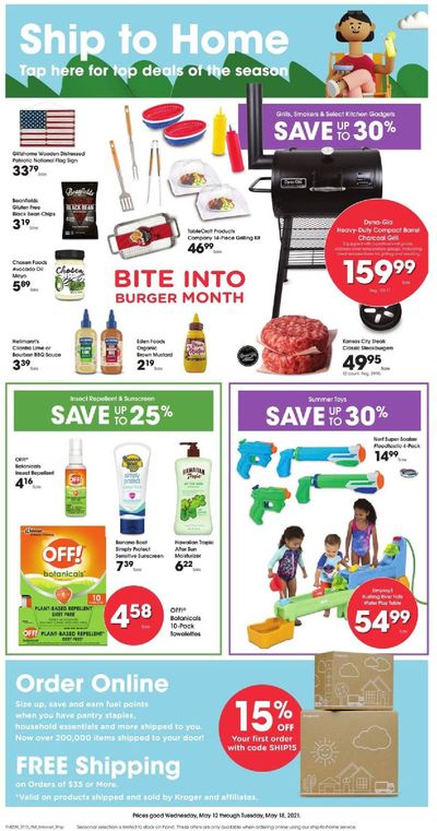 Fry’s (AZ) Weekly Ad Flyer May 12 to May 18