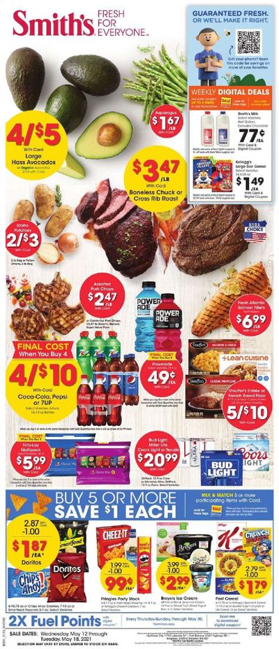 Smith's (AZ, ID, MT, NM, NV, UT, WY) Weekly Ad Flyer May 12 to May 18
