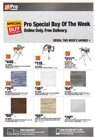 The Home Depot Weekly Ad Flyer May 10 to May 17