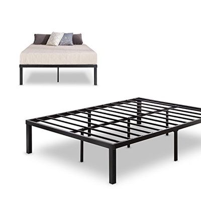 Zinus Quick Lock 14 Inch Metal Platform Bed Frame / Mattress Foundation / No Box Spring Needed, Queen