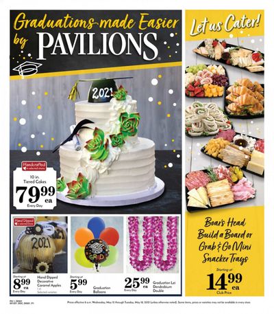 Pavilions (CA) Weekly Ad Flyer May 12 to May 18