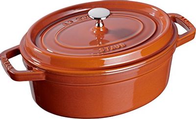 STAUB Oval Cocotte 5.5L CIN, CINNAMON, 5.7-Qt. (40511-300-0)