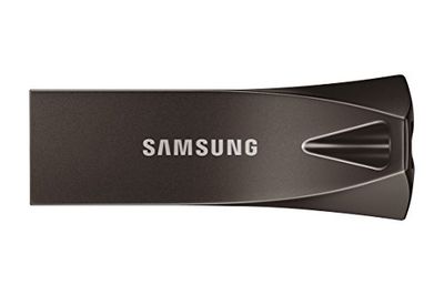 Samsung BAR Plus 256GB - 300MB/s USB 3.1 Flash Drive Titan Gray (MUF-256BE4/AM)