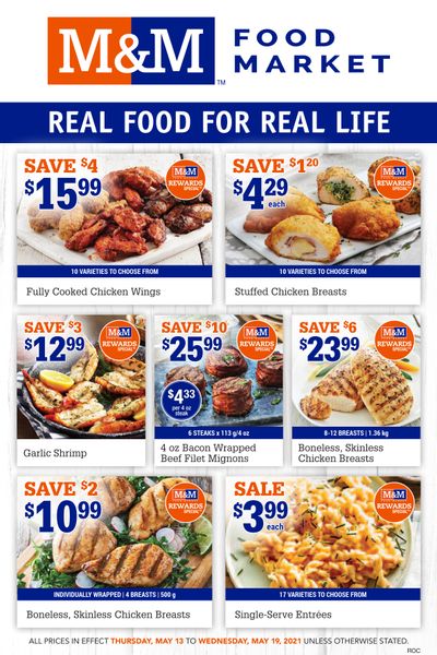 M&M Food Market (AB, BC, NWT, Yukon, NL) Flyer May 13 to 19