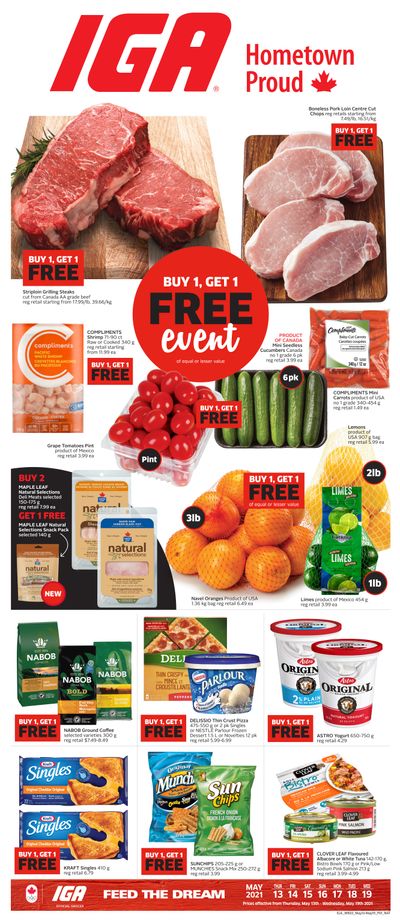 IGA (West) Flyer May 13 to 19
