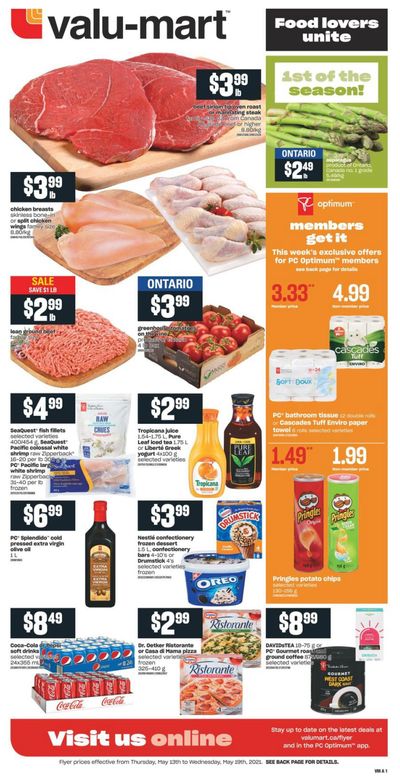 Valu-mart Flyer May 13 to 19