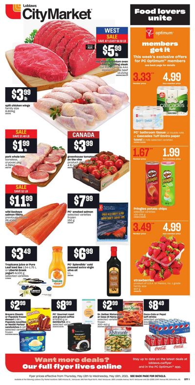 Loblaws City Market (West) Flyer May 13 to 19 