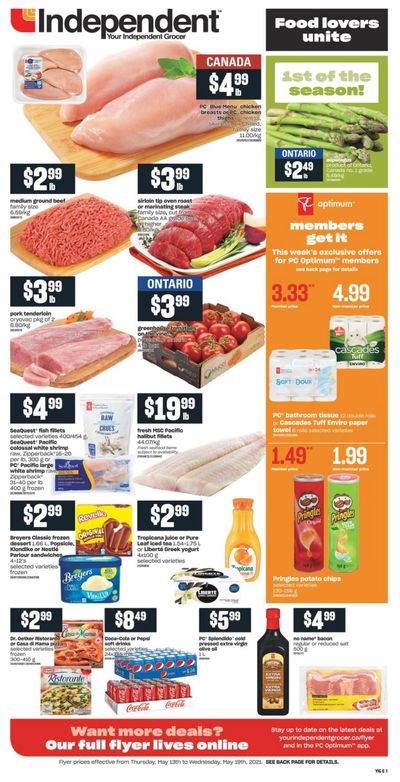 Independent Grocer (ON) Flyer May 13 to 19