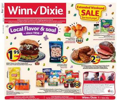 Winn Dixie (AL, FL, GA, LA) Weekly Ad Flyer May 12 to May 18