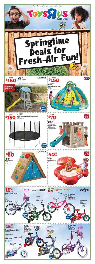 Toys R Us Flyer May 13 to 26