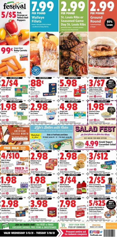 Festival Foods (WI) Weekly Ad Flyer May 12 to May 18