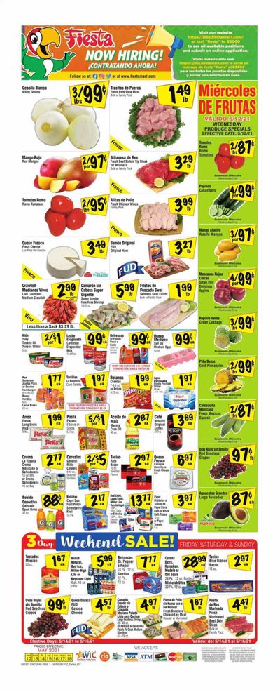 Fiesta Mart (TX) Weekly Ad Flyer May 12 to May 18