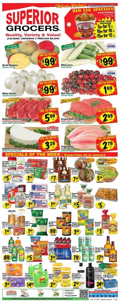 Superior Grocers (CA) Weekly Ad Flyer May 12 to May 18