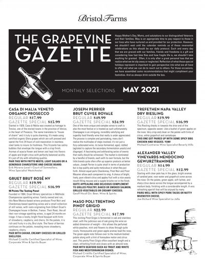 Bristol Farms (CA) Weekly Ad Flyer May 1 to May 31