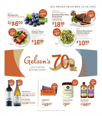 Gelson's (CA) Weekly Ad Flyer May 12 to May 18