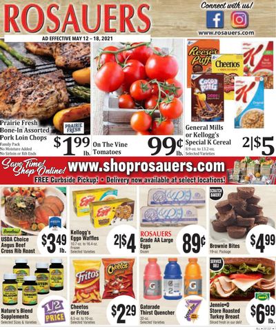 Rosauers (ID, MT, OR, WA) Weekly Ad Flyer May 12 to May 18