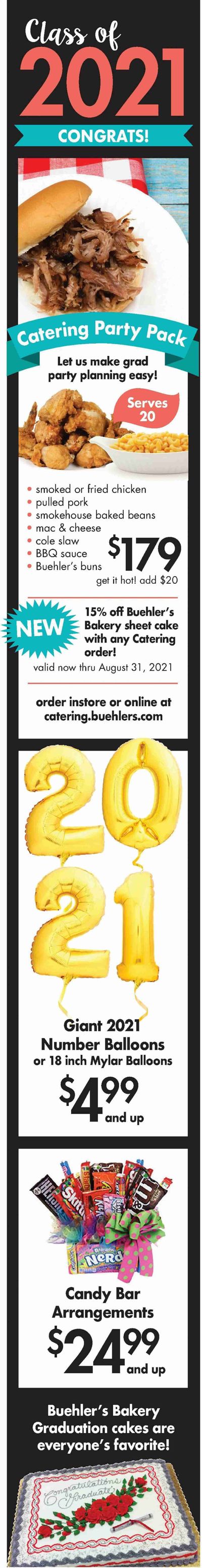 Buehler's (OH) Weekly Ad Flyer May 12 to August 31
