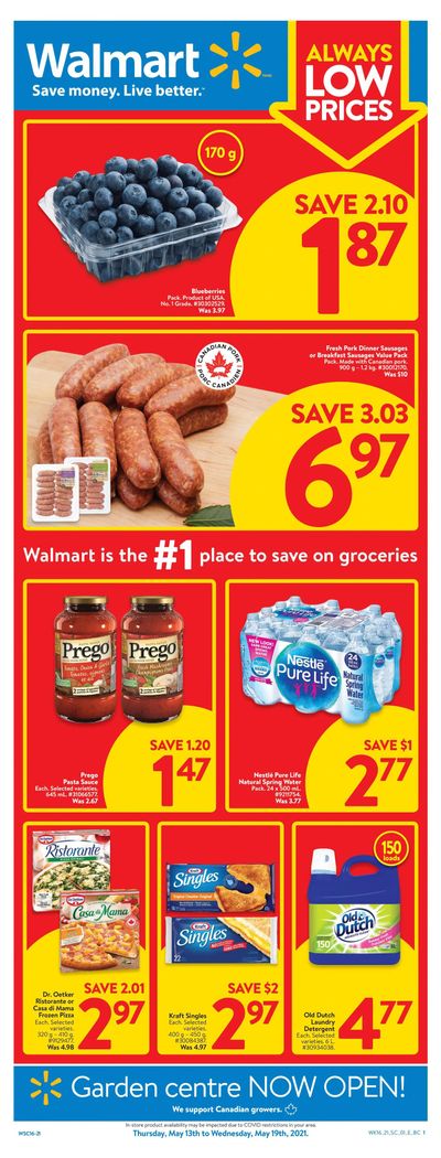 Walmart (West) Flyer May 13 to 19