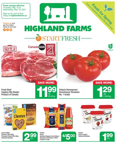 Highland Farms Flyer May 13 to 19