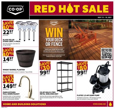 Co-op (West) Home Centre Flyer May 13 to 19