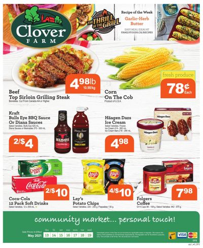 Clover Farm Flyer May 13 to 19