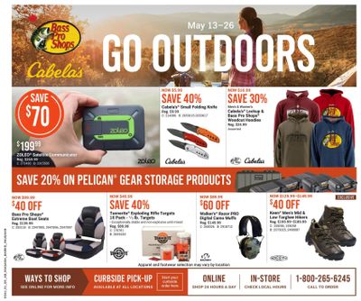 Bass Pro Shops Flyer May 13 to 26