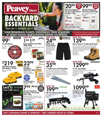 Peavey Mart Flyer May 14 to 19