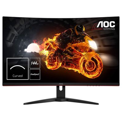 AOC CQ32G1 31.5" Curved Frameless Gaming Monitor, Quad HD 2560x1440, VA Panel, 1 ms, MPRT, 144Hz, FreeSync, DisplayPort/HDMI/VGA, VESA on Sale for $ 467.10 (Save $ 42.64) at Amazon Canada