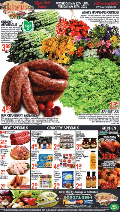 Battaglia's Marketplace Flyer May 12 to 18