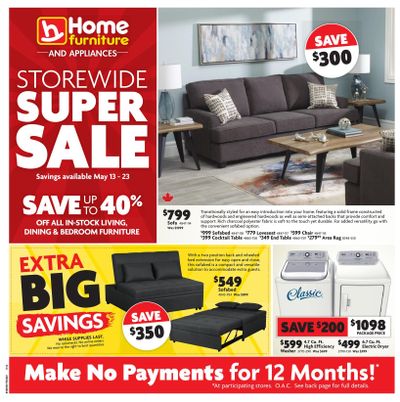 Home Furniture (ON) Flyer May 13 to 23