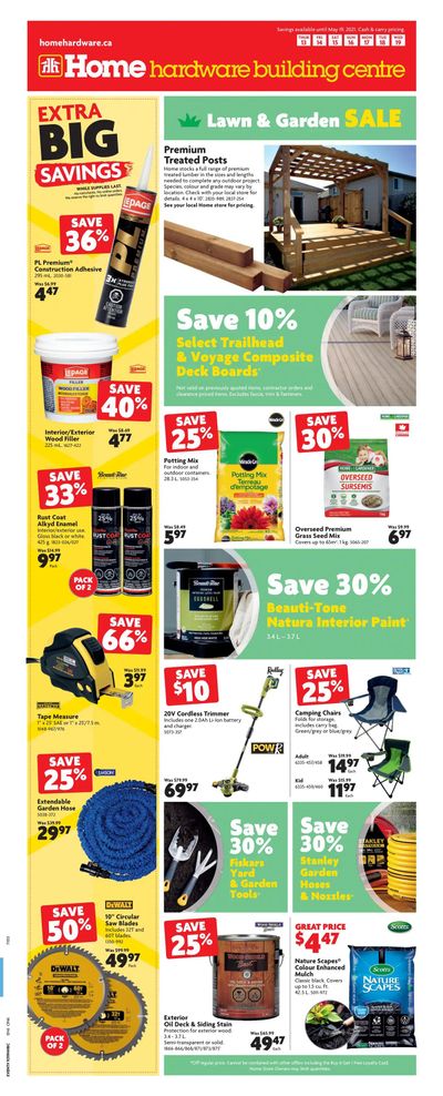 Home Hardware Building Centre (ON) Flyer May 13 to 19