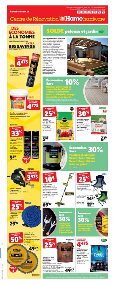 Home Hardware Building Centre (QC) Flyer May 13 to 19