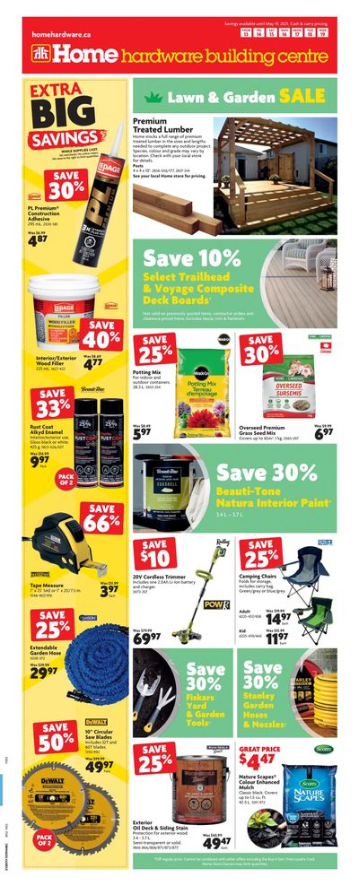 Home Hardware Building Centre (Atlantic) Flyer May 13 to 19