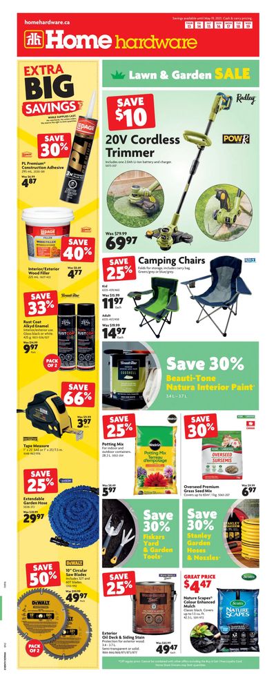 Home Hardware (Atlantic) Flyer May 13 to 19