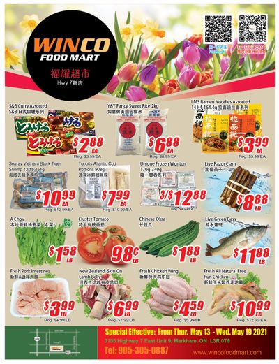 WinCo Food Mart (HWY 7) Flyer May 13 to 19